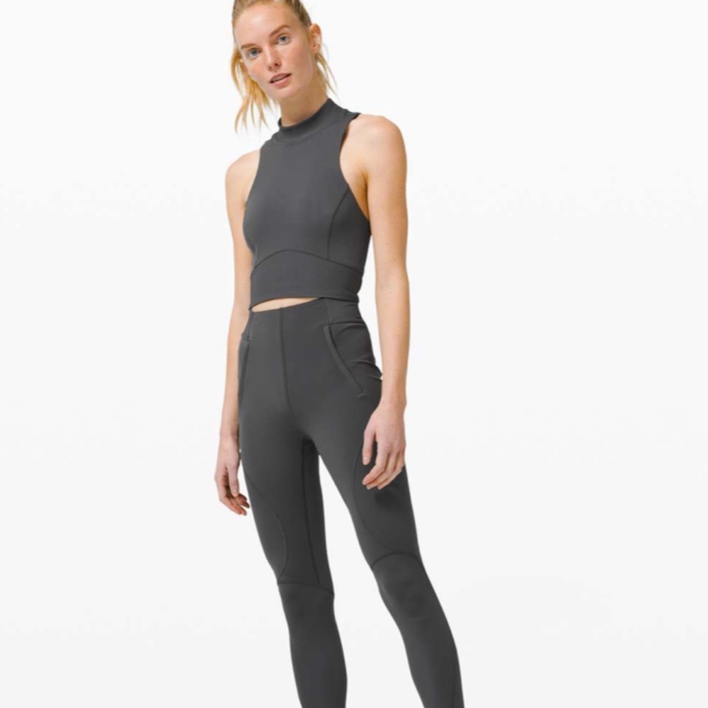 Lululemon, Train Free Crop Tank, size 12
